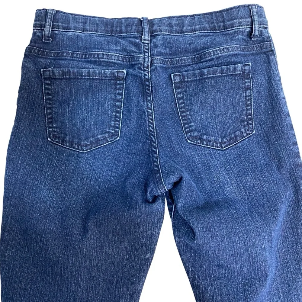 THE CHILDREN’S PLACE Jeans Size 14 Dark Indigo Blue Denim Skinny Tapered Leg